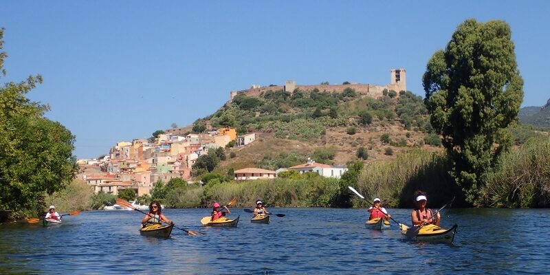 Cardedu kayak Sardinia. Escursione sul Temo