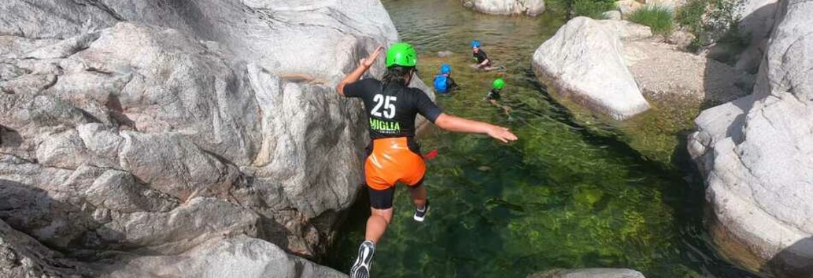 Canyoning a Bau Mela con 25miglia