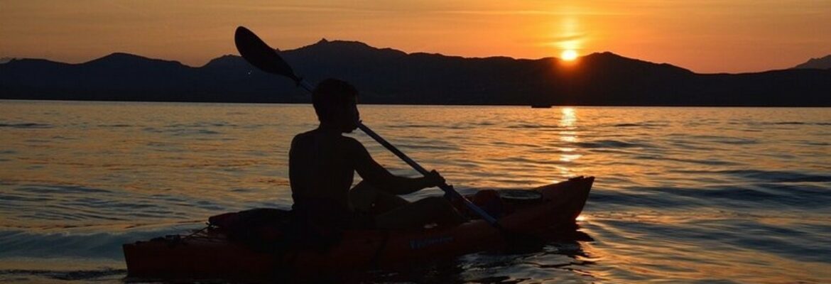 Tramonto in Kayak a Cala Moresca